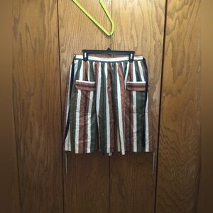 Hugo Hugo Boss Striped Straight Skirt Women’s 8